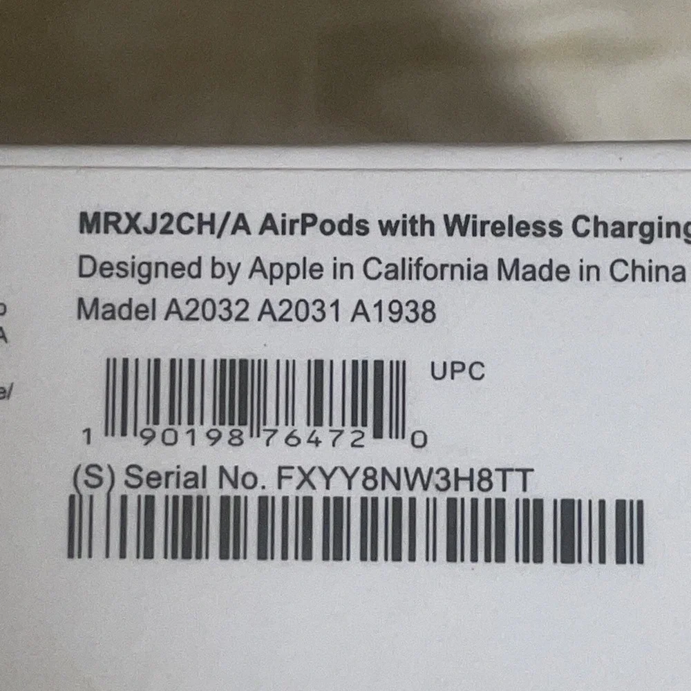 Apple oem box